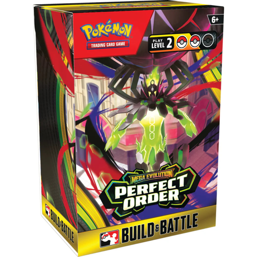 Pokemon TCG: Mega Evolution - Perfect Order Build & Battle Kit Box