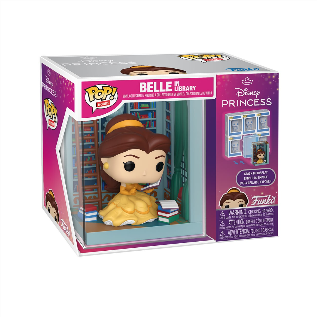 Funko Pop! Nooks: Beauty And The Beast - Belle In Library *PREORDER*