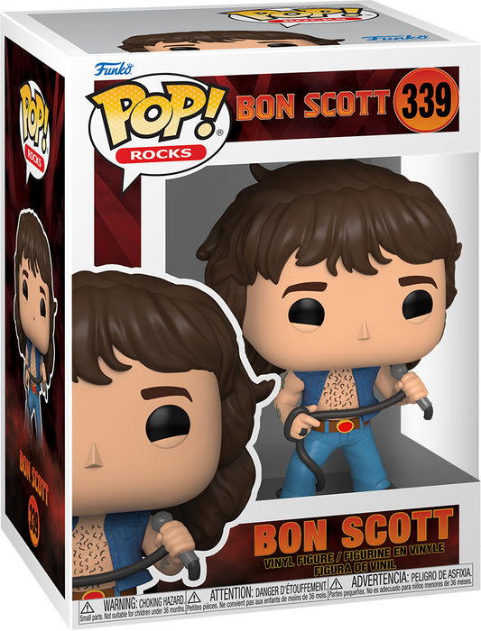 FUNKO POP! ROCKS: AC/DC - BON SCOTT #339