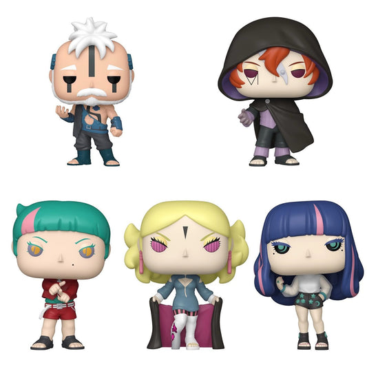 Funko Pop! Anime: Boruto - Boro / Code / Daemon / Delta / Eida