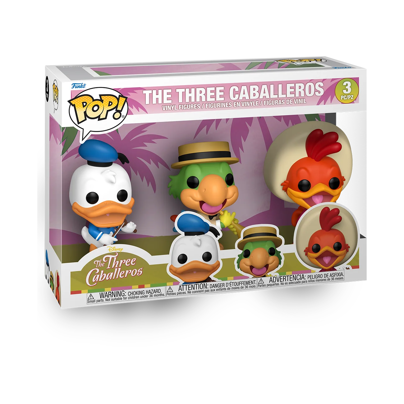 Funko Pop! Disney - The Three Cabelleros 3pk *PREORDER*