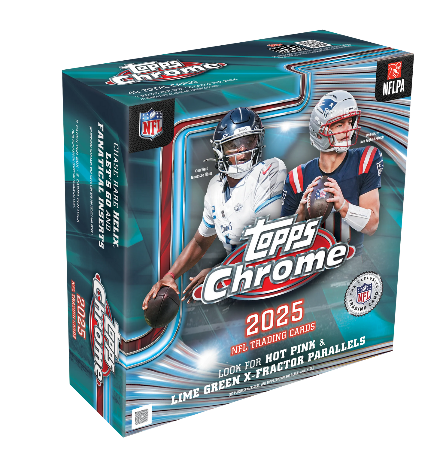 Topps: Chrome - 2025 Football Mega Box