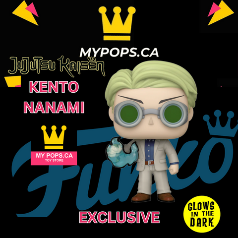 Funko Pop! ANIMATION: JUJUTSU KAISEN KENTO NANAMI GLOW IN THE DARK #1490 [EXCLUSIVE]