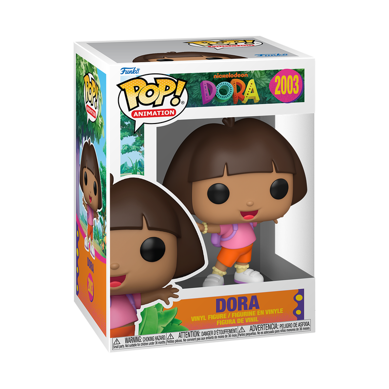 Funko Pop! Animation: Dora The Explorer - Dora #2003 / Boots #2004
