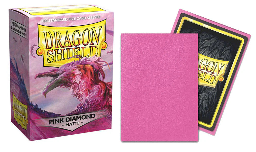 Dragon Shield - Matte Pink Diamond Sleeves 100ct *PREORDER*