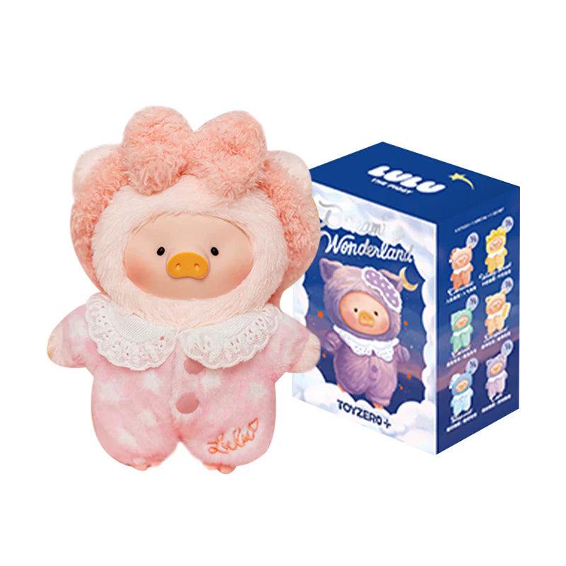 LuLu the Piggy ワンダーランド シークレット ぬいぐるみストラップ Toyzero: Lulu The Piggy - Dreaming Wonderland Series Vinyl Face