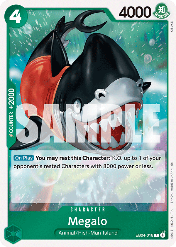 One Piece TCG - Megalo EB04-18