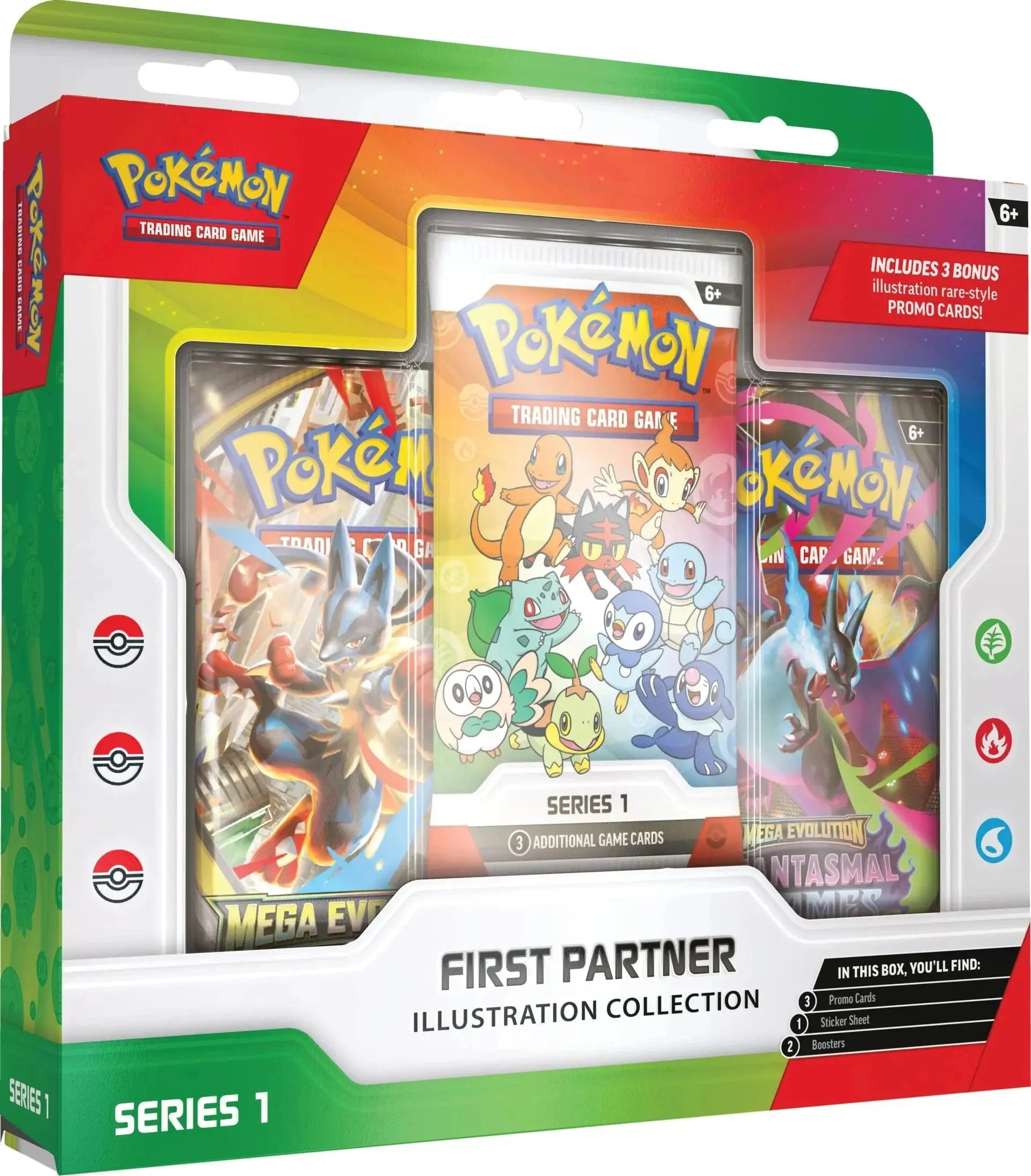 新品 英語版 First Partner series 1 BOX Pokemon TCG - First Partner Series 1 Illustration Collection Box