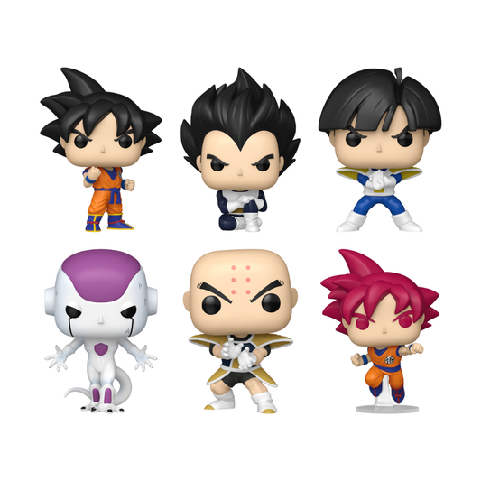 Funko Pop! Anime: Dragon Ball Z (Frieza Saga) - Son Goku / Vegeta / Son Gohan / Frieza / Krillin / Super Saiyan God Goku *PREORDER*