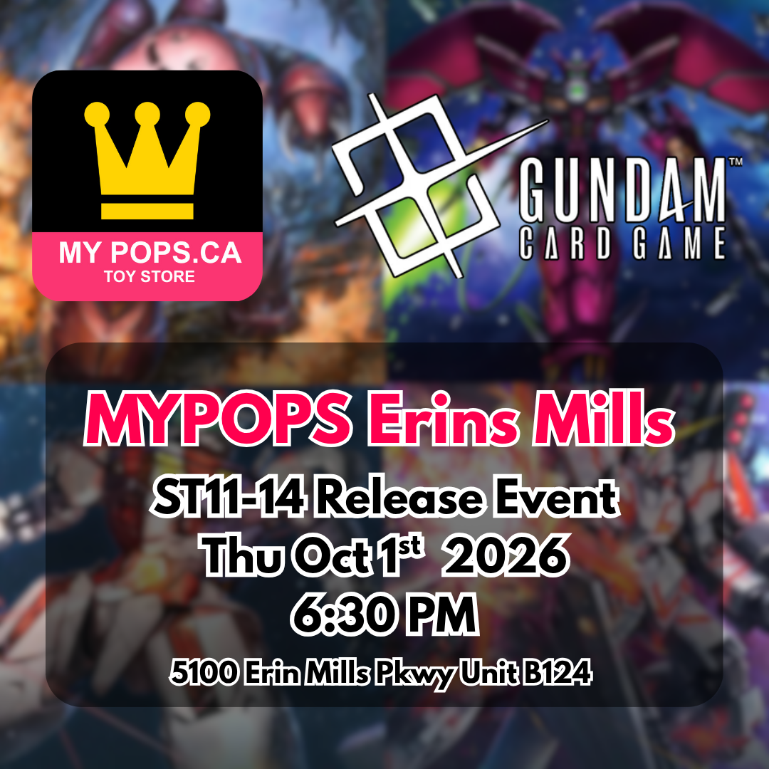 Gundam TCG - Starter Deck - ST11-14 Release Event - Erin Mills- Thu. Oct 1st @ 6:30PM ST11EVENT