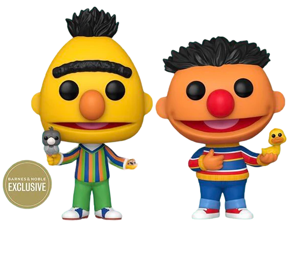 Funko Pop! Sesame Street - Cookie Monster / Abby / Elmo & Tango / Big Bird / Bert & Ernie 2pk