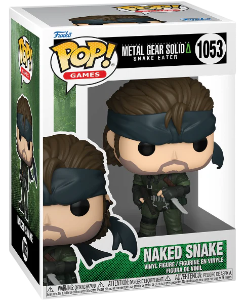 Funko Pop! Games: Metal Gear Solid Snake Eater - Naked Snake #1053 / The Boss #1054