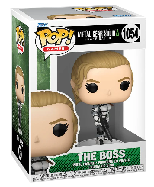 Funko Pop! Games: Metal Gear Solid Snake Eater - Naked Snake #1053 / The Boss #1054
