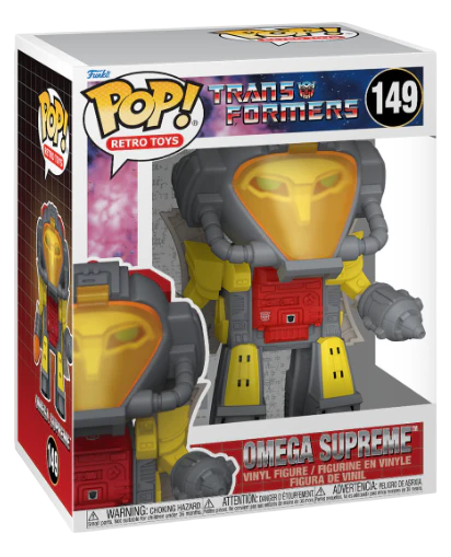 Funko Pop! Retro Toys: Transformers - Hot Rod with Matrix / Cyclonus / 6" Omega Supreme *PREORDER*