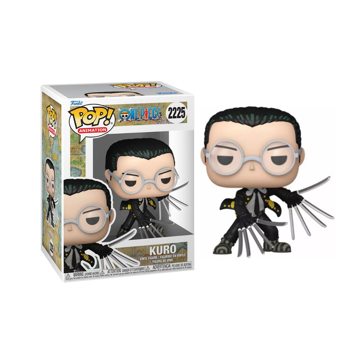 Funko Pop! Anime: One Piece - Kuro #2225 (Specialty Series Exclusive)