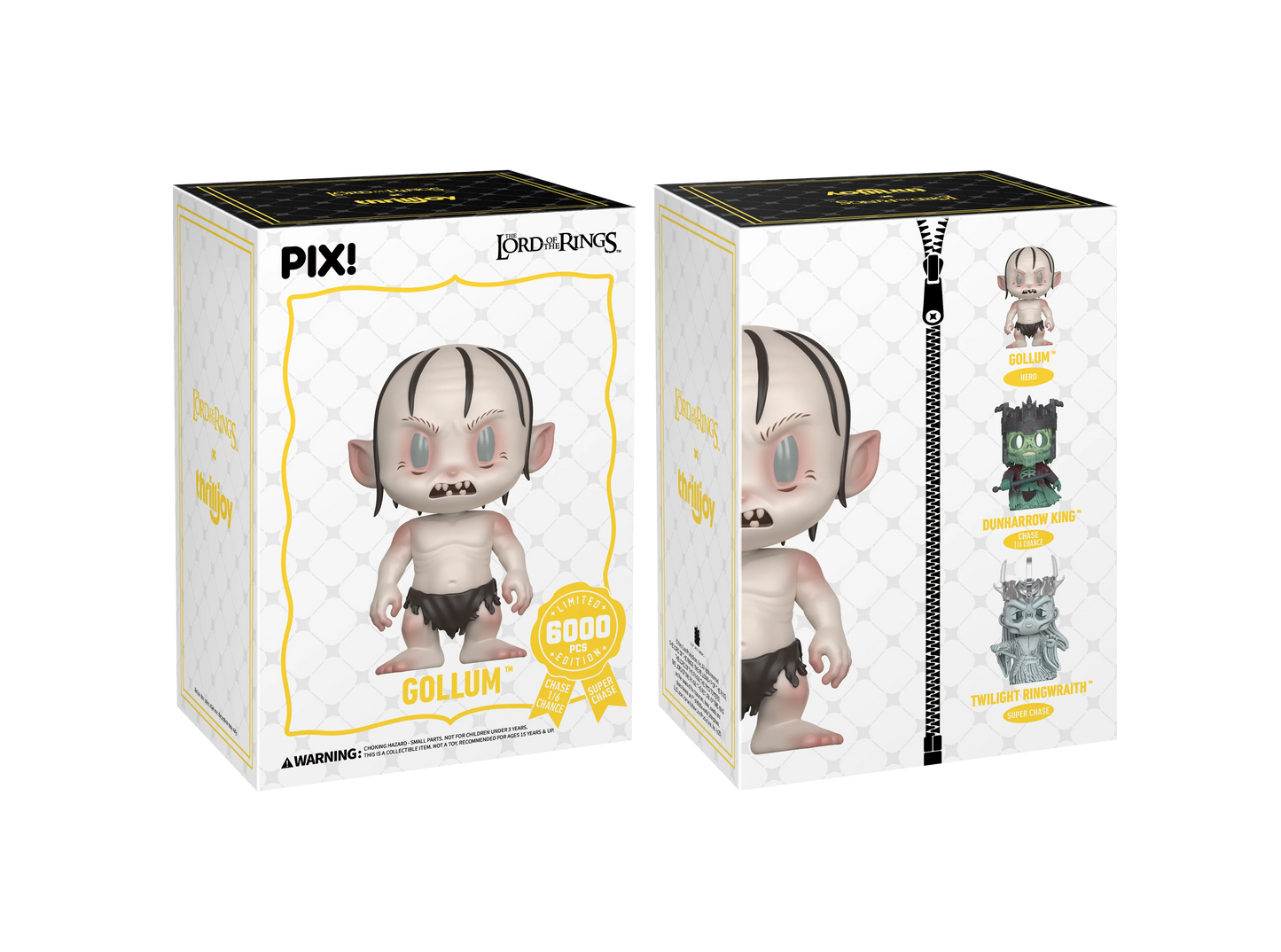 Thrilljoy: PIX! - Lord Of The Rings Gollum Art Toy