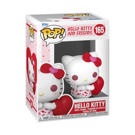 Funko Pop! Sanrio (Valentine Heart Outfit) - Hello Kitty #165 / Cinnamoroll #166 *PREORDER*
