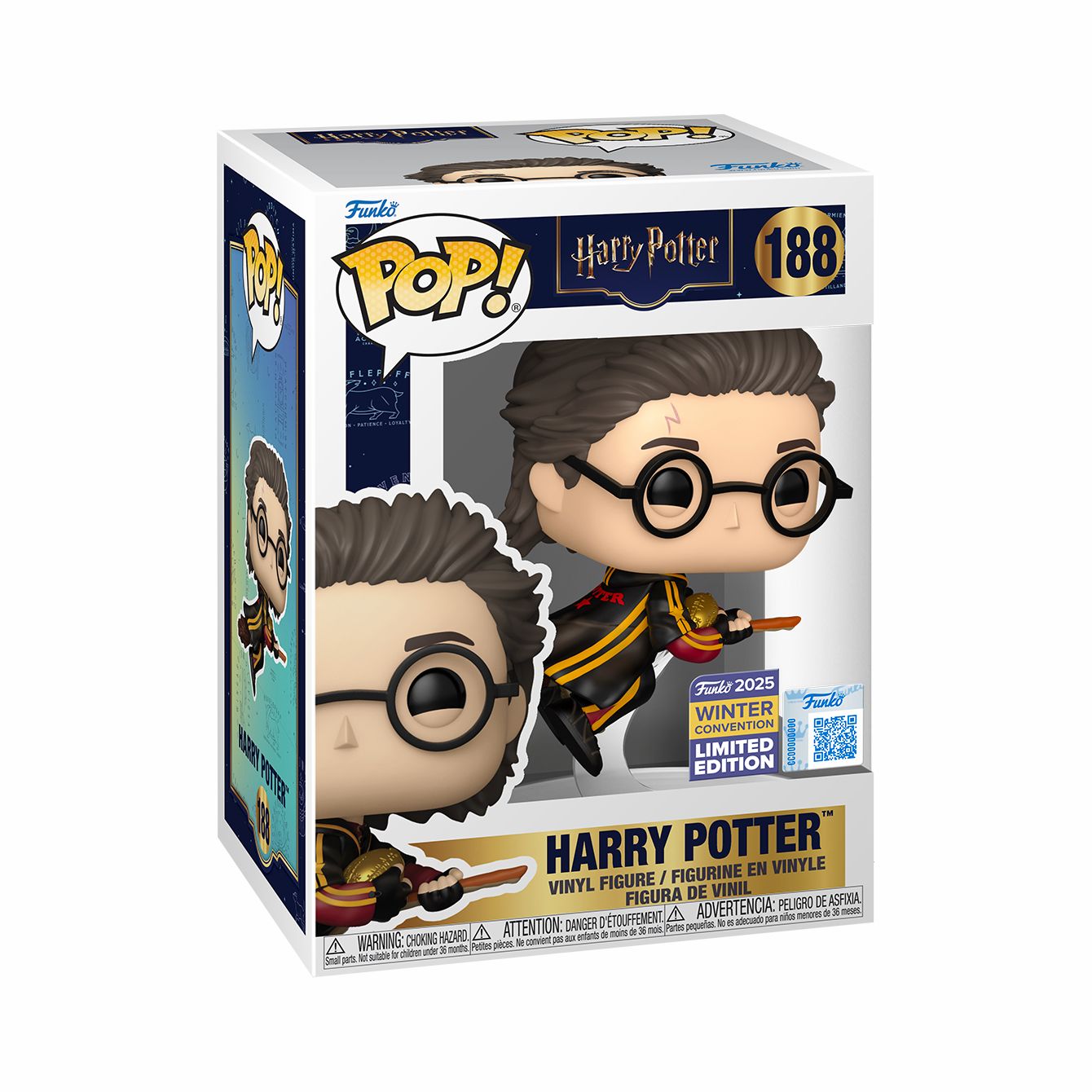 Funko Pop! Movies: Harry Potter - Harry Potter (Quidditch) #188