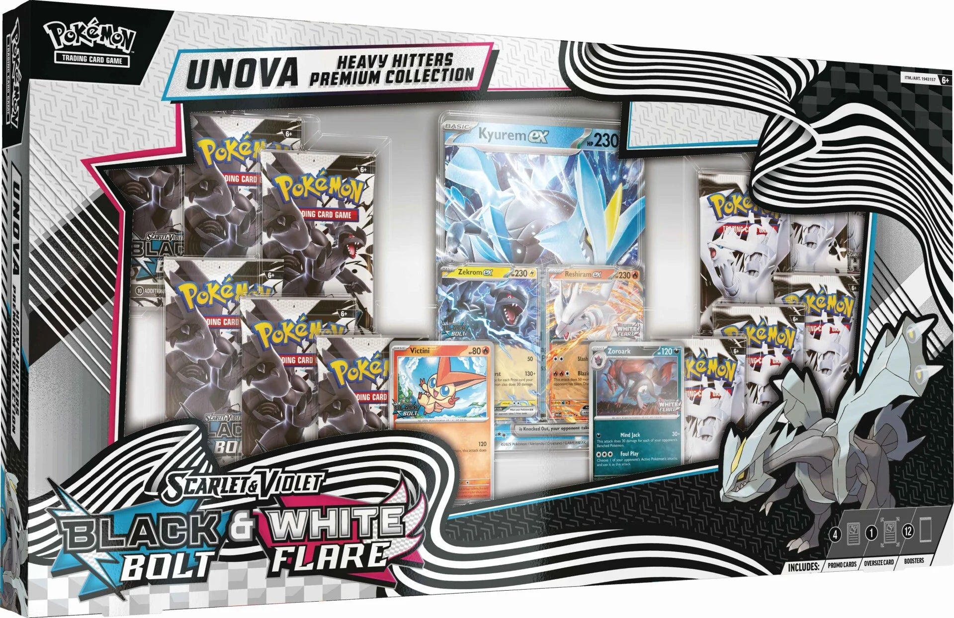 Pokemon TCG: Scarlet & Violet - Black Bolt / White Flare Unova Heavy H   MyPops.ca