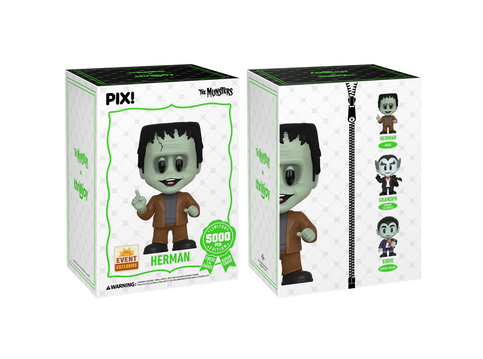 Thrilljoy: PIX! - The Munsters Herman Art Toy