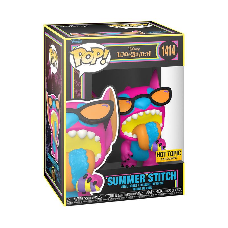 FUNKO POP! DISNEY: LILO & STITCH - BLACK LIGHT STITCH #1414 *PREORDER*