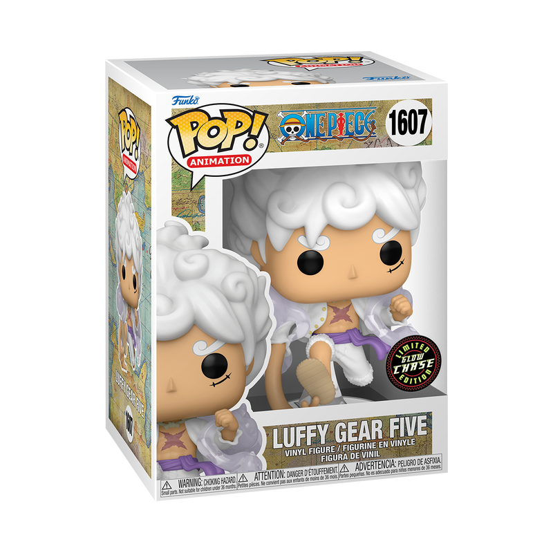 FUNKO POP! ONE PIECE LUFFY GEAR 5 #1607 CHASE GLOW OR COMMON