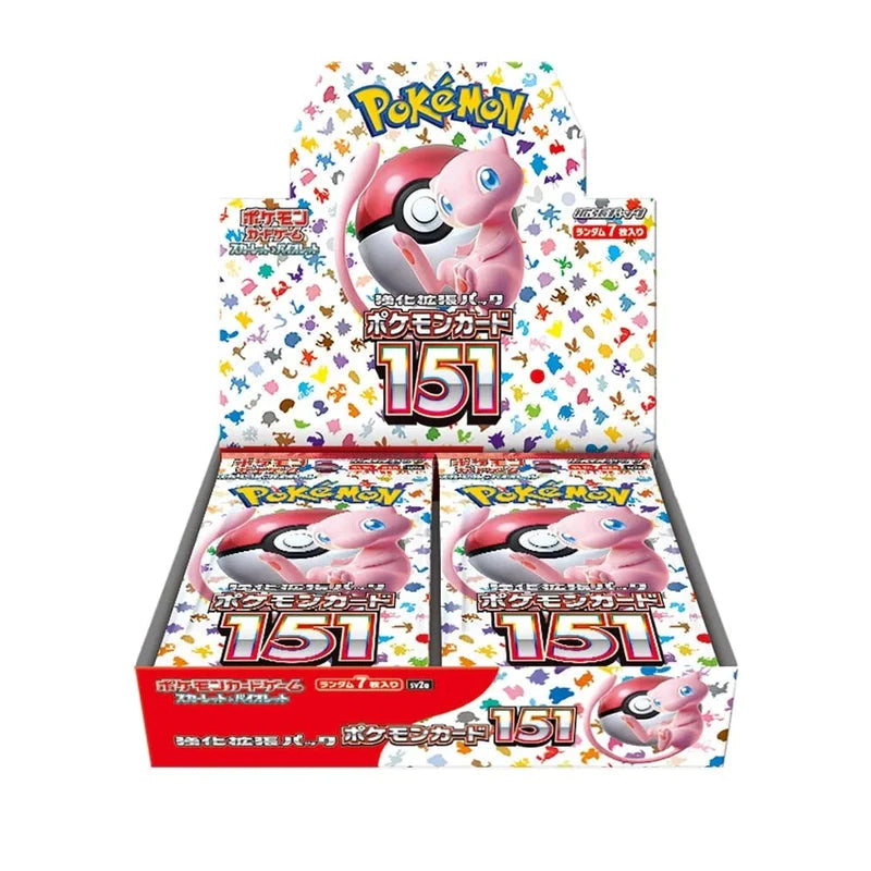 ポケカ　151　 3BOX Pokemon TCG: Scarlet & Violet - Pokemon 151 Japanese Booster