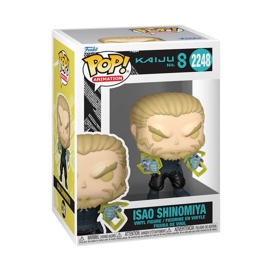 Funko Pop! Anime: Kaiju No. 8 - Isao Shinomiya / Iharu Furuhashi / Haruichi Izumo / Aoi Karuragi / Deluxe Kikoru Shinomiya / Super 6" Kaiju No. 8 (Uncontrolled)