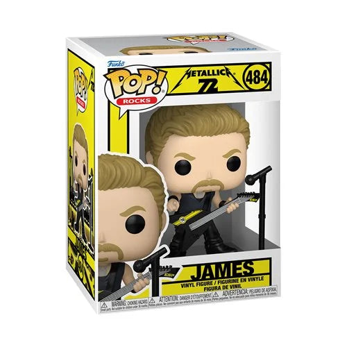 Funko Pop! Rocks: Metallica (72 Seasons) - James / Lars / Kirk
