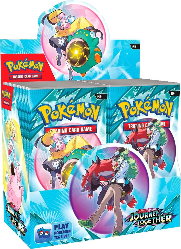 Pokemon TCG: Scarlet & Violet - Journey Together English Booster Box (NO BOX TOPPER PROMO)
