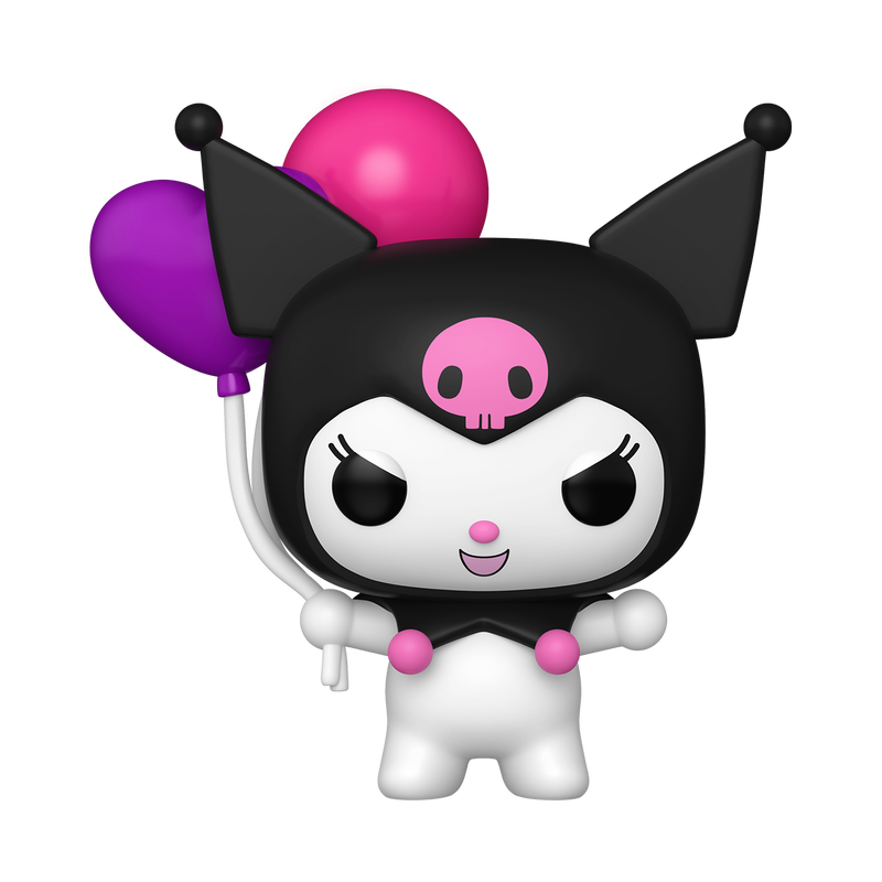 Funko Pop! Sanrio - Jumbo 10" Kuromi with Balloons #158 *PREORDER*