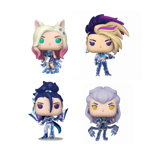 Funko Pop! Games: League Of Legends (K/DA) - Ahri / Akali / Kai'Sa / Evelynn *PREORDER*