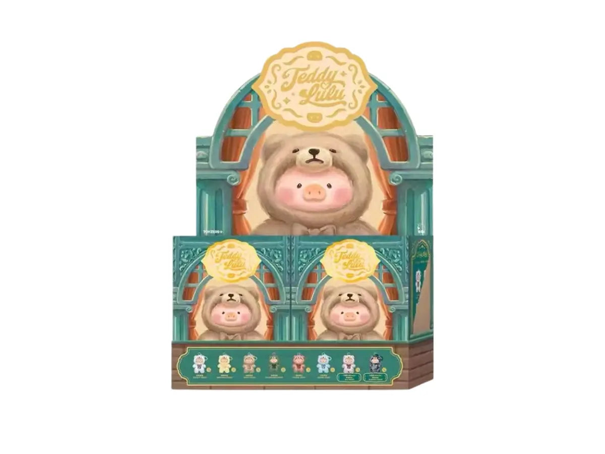 Toyzero: Lulu The Piggy - Vintage Teddy Shop Vinyl Face Series Keychain Gacha Blind Box