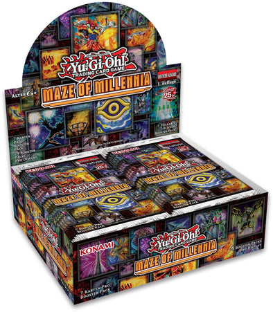 YUGIOH TCG - MAZE OF MILLENNIA BOOSTER BOX - 1ST EDITION (PRE ORDER)