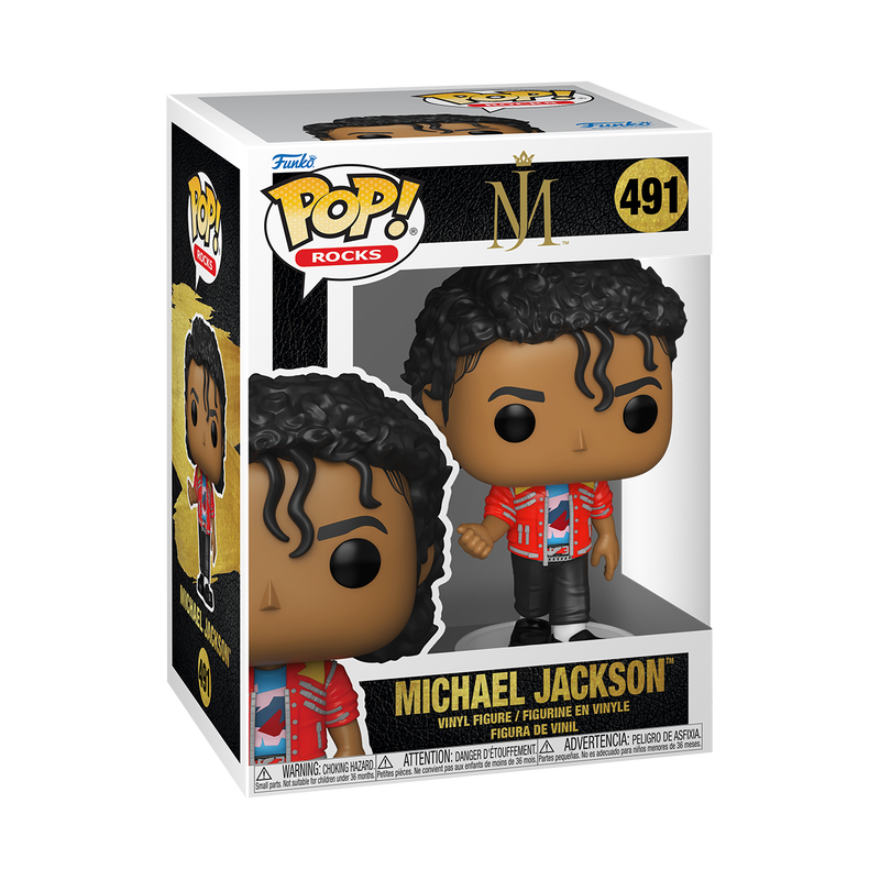 Funko Pop! Rocks: Music - Michael Jackson (Beat It) #491 – MyPops.ca