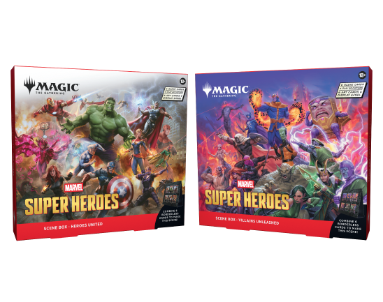 Magic The Gathering: Marvel Super Heroes - Scene Box (Set of 2)