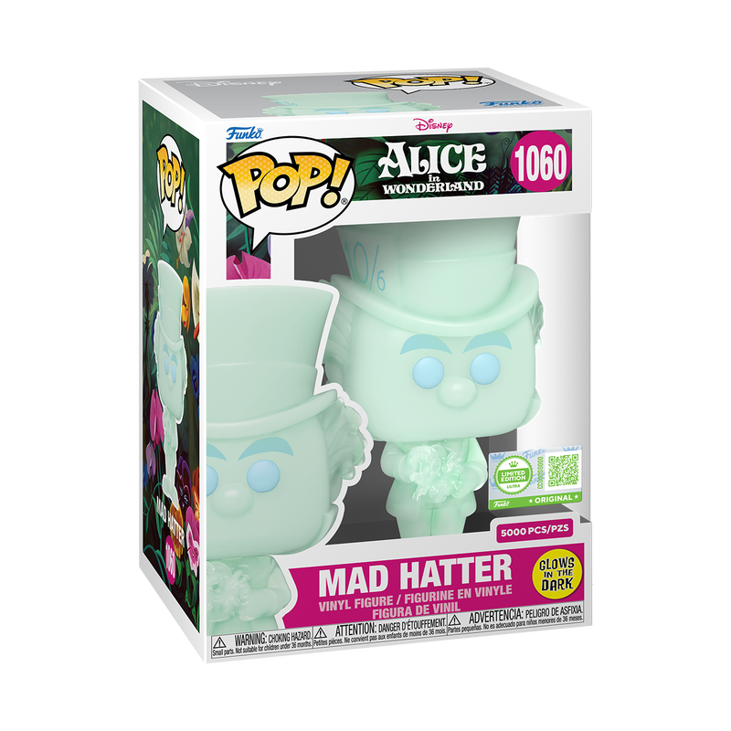 人形 Rosenlied Monday's Child Lime Mad hatter Funko Pop! Disney: Alice In Wonderland - Mad Hatter (Translucent