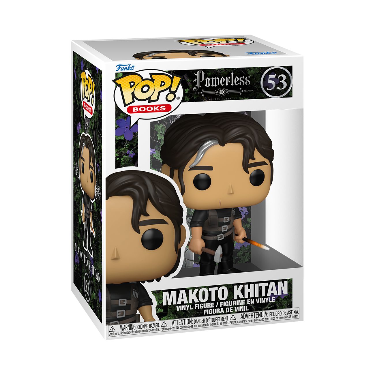 Funko Pop! Books: Powerless - Kitt Azer / Adena / Makoto Khitan *PREORDER*
