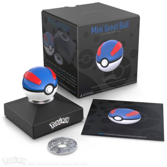 The Wand Company: Pokemon - Die-Cast Mini Great Ball Replica
