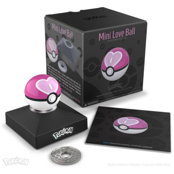The Wand Company: Pokemon - Die-Cast Mini Love Ball Replica