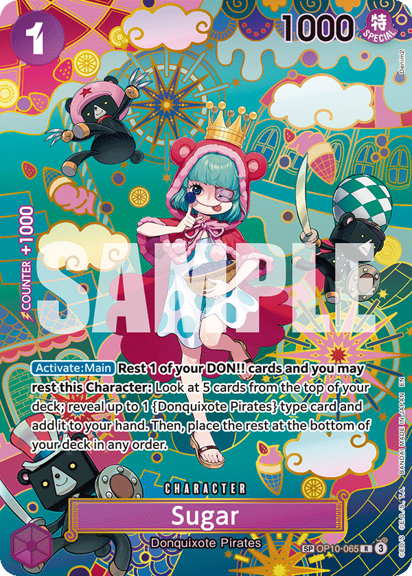 One Piece TCG - Sugar OP10-065 (SP) – MyPops.ca One Piece TCG - Sugar OP10-065 (SP) – MyPops.ca