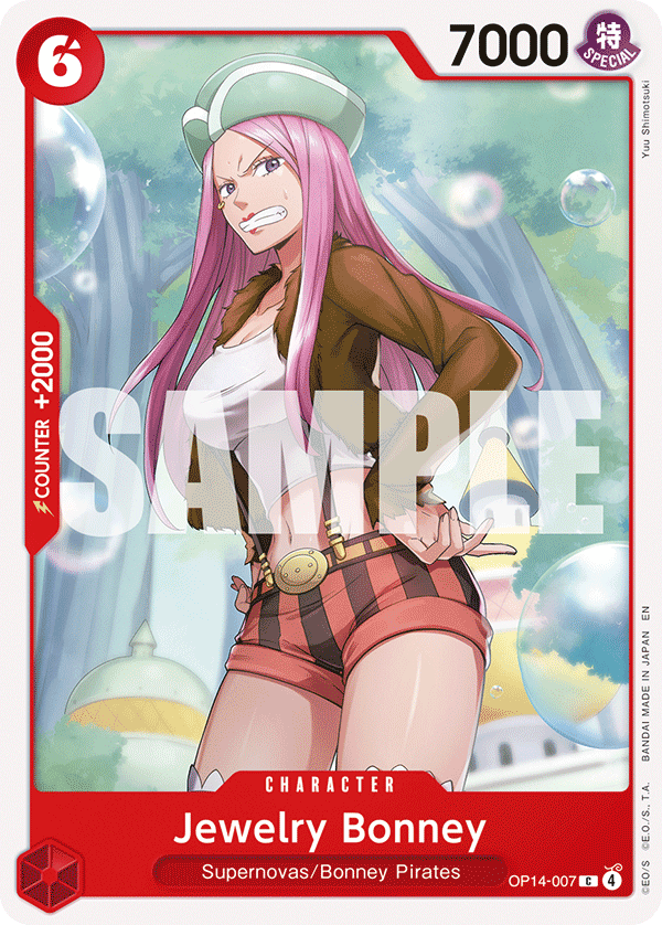 One Piece TCG - Jewelry Bonney OP14-07