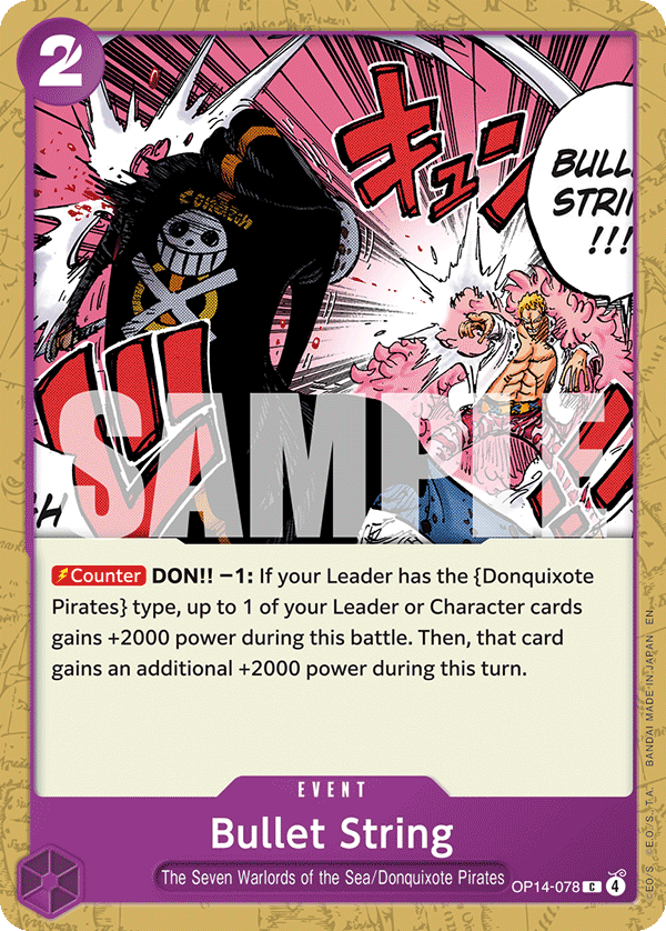 One Piece TCG - Bullet String OP14-78