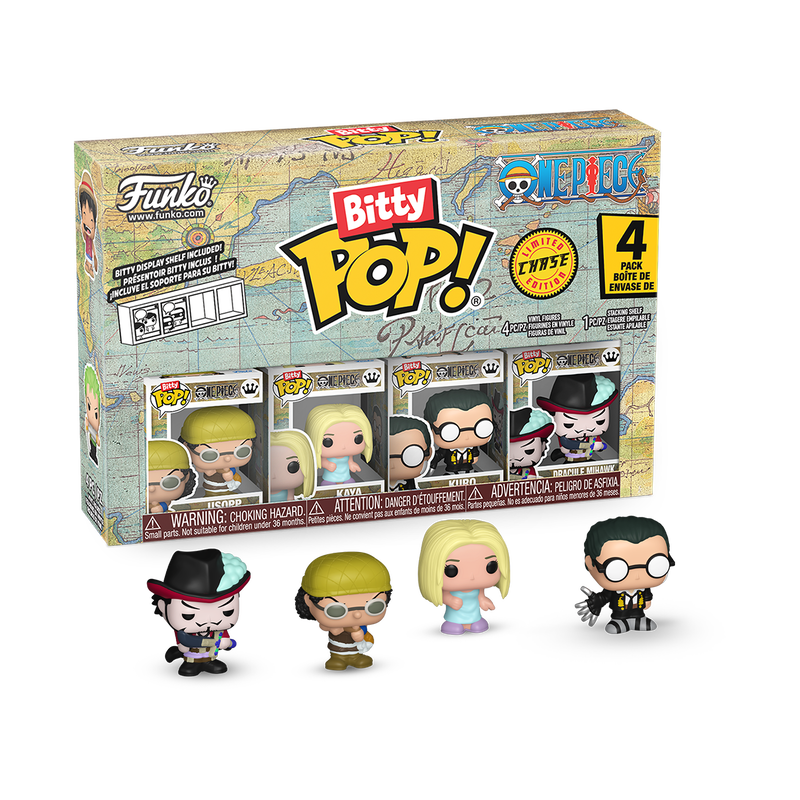 Funko Pop! Anime: One Piece - Bitty Pop! 4pc Pack