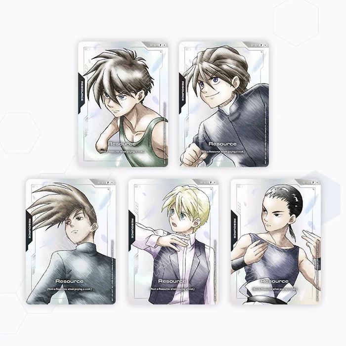 Gundam CG - PB01 Premium Accessory Set (Mobile Suit Gundam Wing) CARDS ONLY
