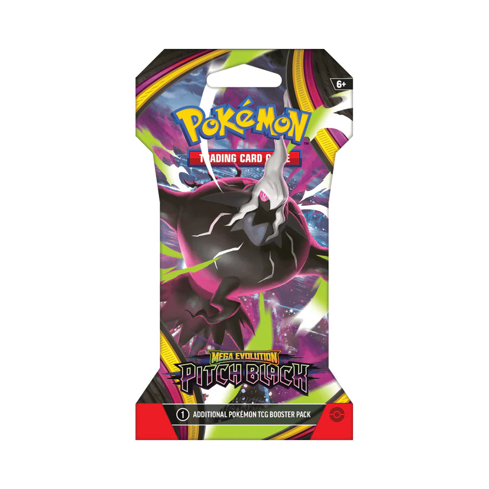 Pokemon TCG: Mega Evolution - Pitch Black Single Sleeved Pack *PREORDER*