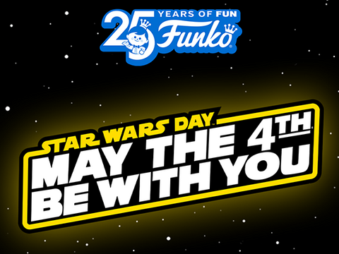 Star Wars MAY the 4TH be with you! FUNKO POP! Mystery Box LIMITED to 50 only!