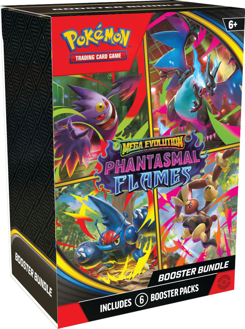 Pokemon TCG: Mega Evolution - Phantasmal Flames Booster Bundle MyPops.ca Pokemon TCG: Mega Evolution - Phantasmal Flames Booster Bundle MyPops.ca