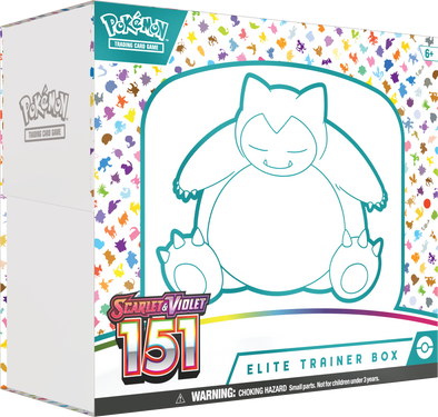 Pokemon TCG: Scarlet & Violet - Pokemon 151 Elite Trainer Box (ETB)