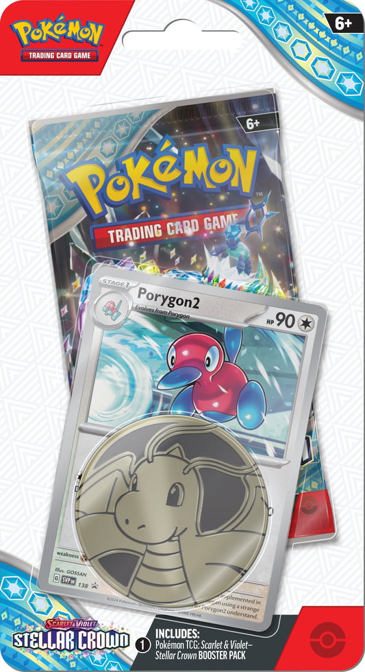 Pokemon TCG: Scarlet & Violet - Stellar Crown Checklane Blister Pack